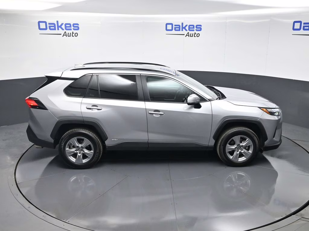 2025 Silver Sky Metallic Toyota RAV4 Hybrid XLE AWD SUV