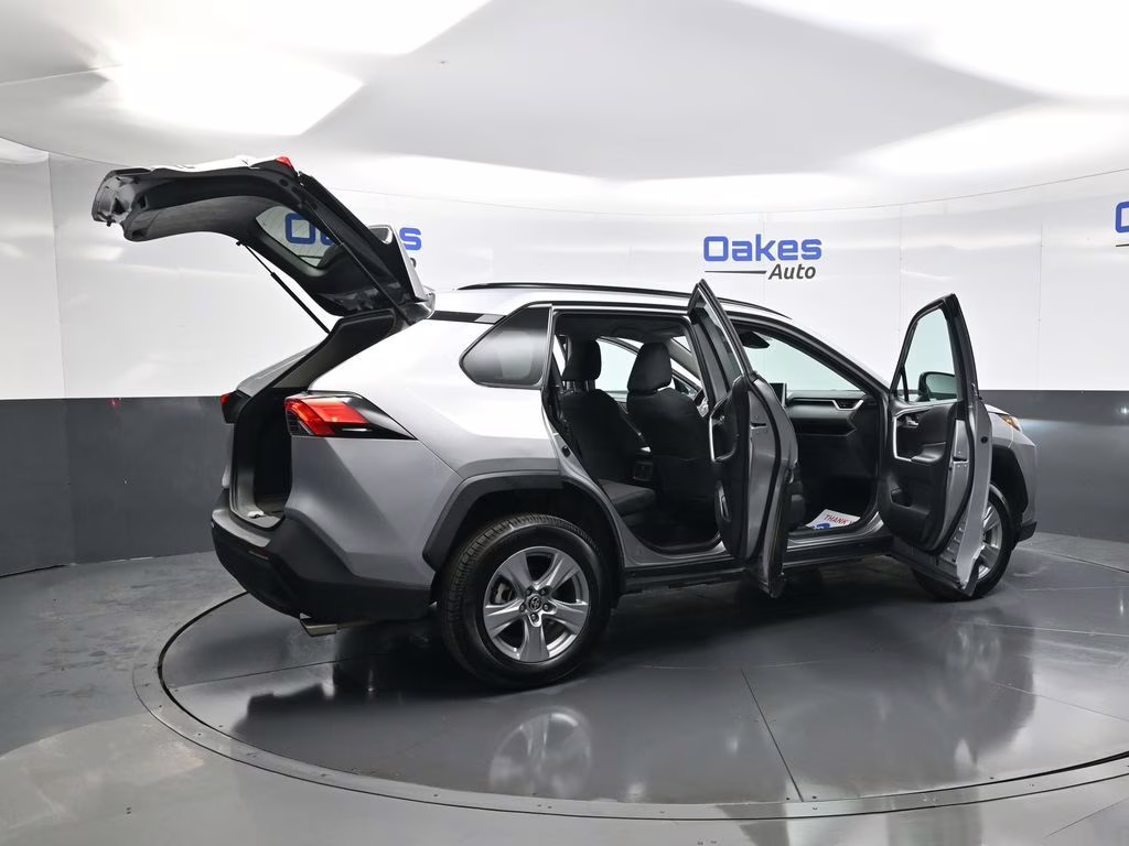 2025 Silver Sky Metallic Toyota RAV4 Hybrid XLE AWD SUV