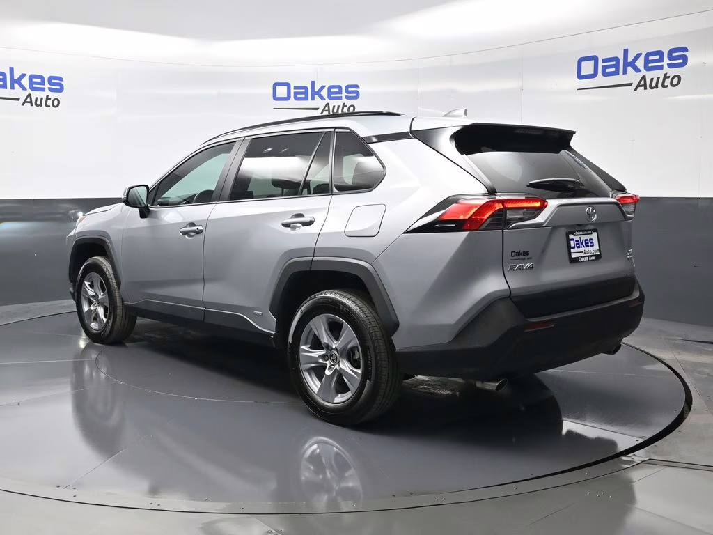 2025 Silver Sky Metallic Toyota RAV4 Hybrid XLE AWD SUV