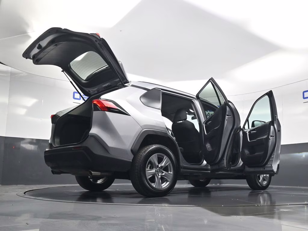 2025 Silver Sky Metallic Toyota RAV4 Hybrid XLE AWD SUV