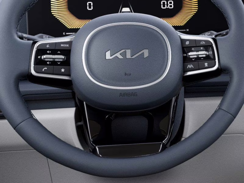 2026 Ceramic Silver Kia Carnival EX FWD Van