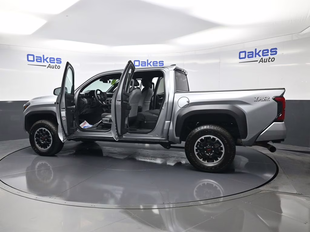 2025 Celestial Silver Metallic Toyota Tacoma TRD Off-Road 4X4 Truck
