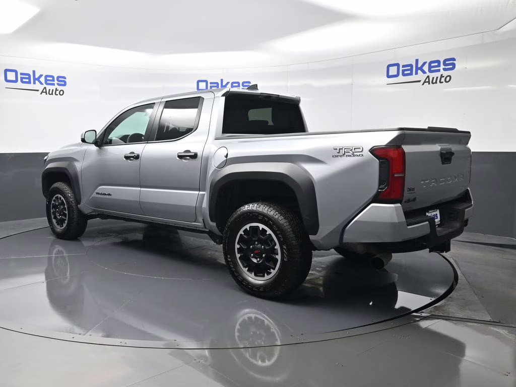 2025 Celestial Silver Metallic Toyota Tacoma TRD Off-Road 4X4 Truck