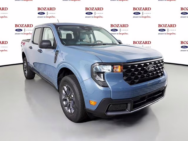 2026 Azure Gray Metallic Tri-Coat Ford Maverick XLT FWD Truck