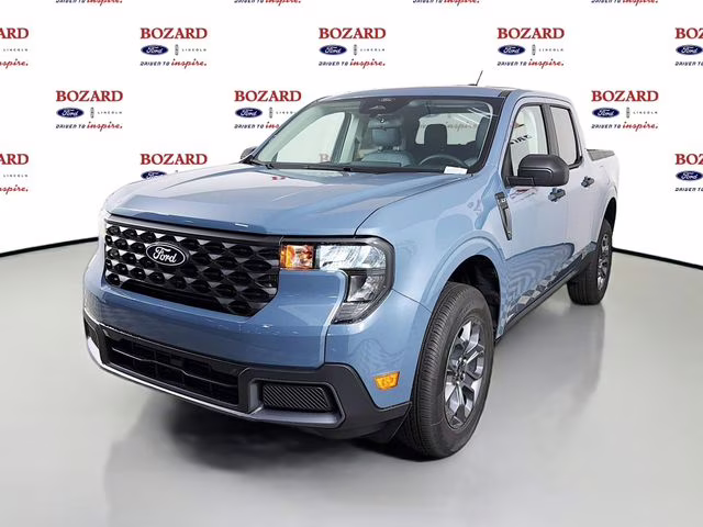 2026 Azure Gray Metallic Tri-Coat Ford Maverick XLT FWD Truck