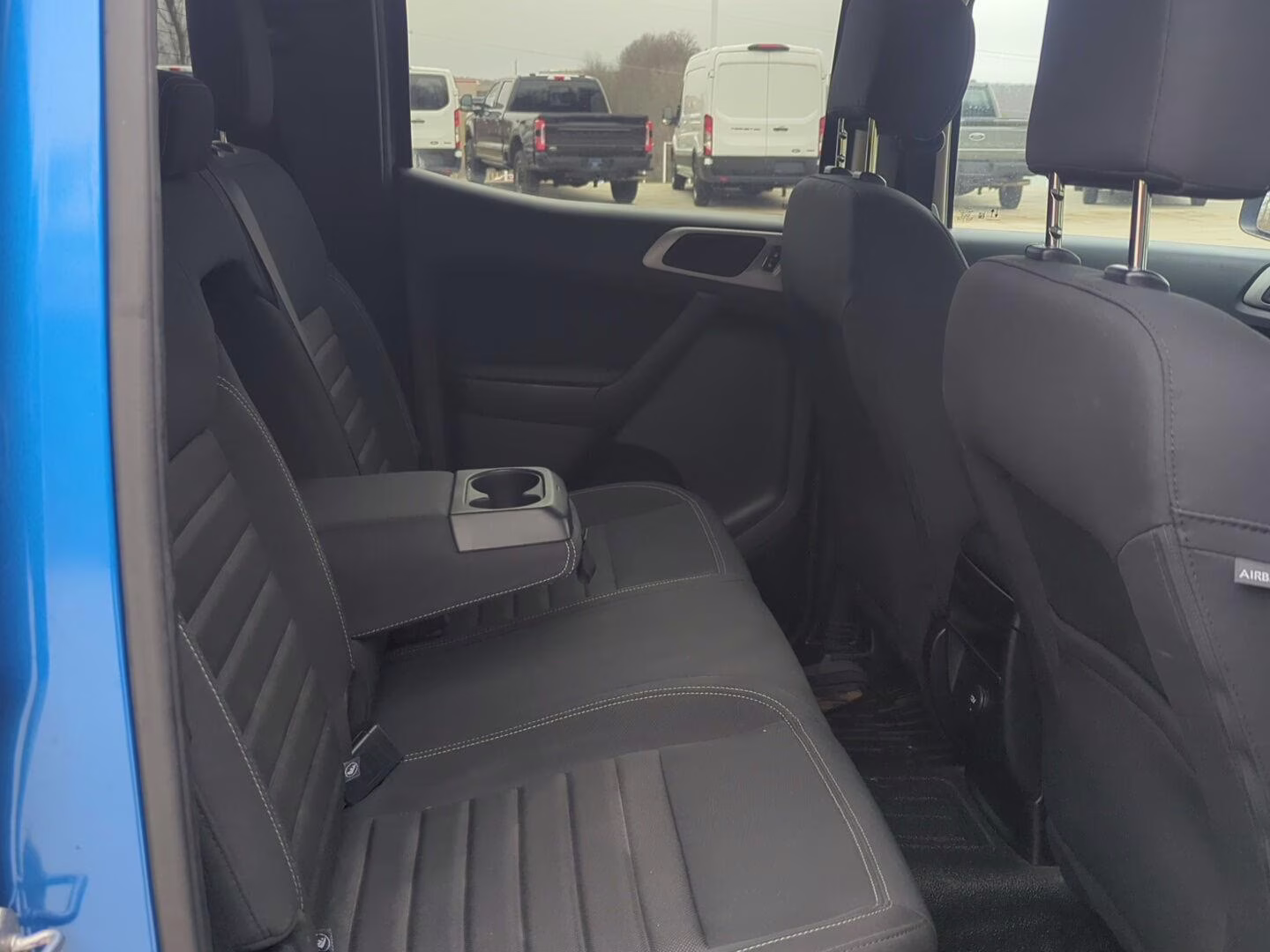 2022 Velocity Blue Ford Ranger XL 4X4 Truck