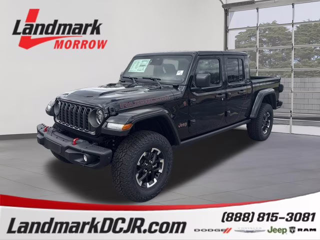 2026 Black Clearcoat Jeep Gladiator Rubicon X 4X4 Truck