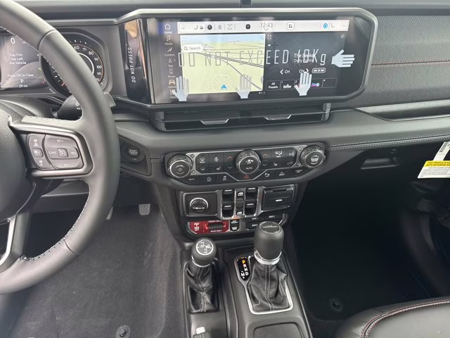 2026 Black Clearcoat Jeep Gladiator Rubicon X 4X4 Truck