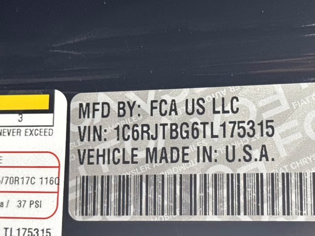 2026 Black Clearcoat Jeep Gladiator Rubicon X 4X4 Truck