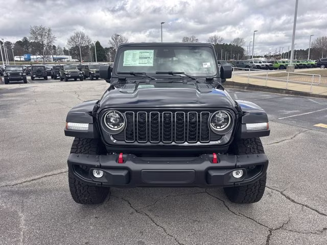 2026 Black Clearcoat Jeep Gladiator Rubicon X 4X4 Truck