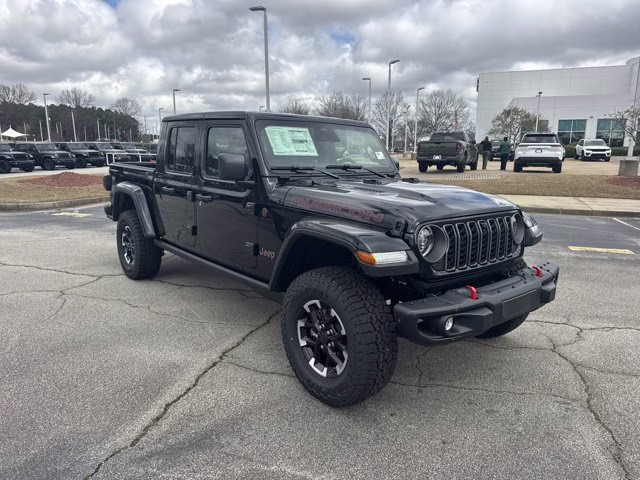 2026 Black Clearcoat Jeep Gladiator Rubicon X 4X4 Truck