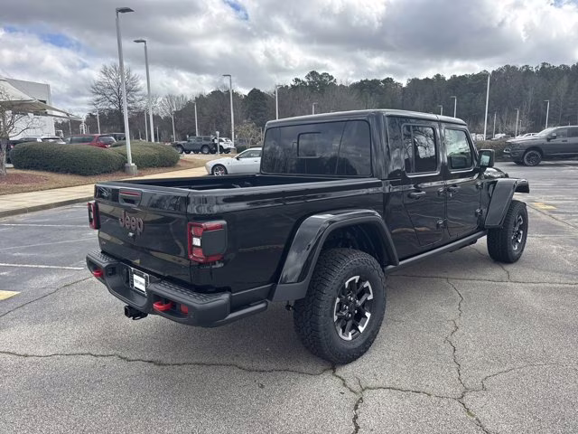 2026 Black Clearcoat Jeep Gladiator Rubicon X 4X4 Truck