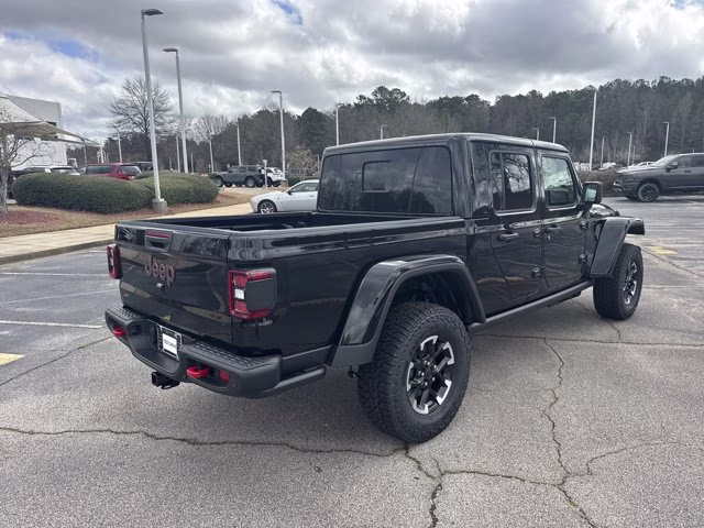 2026 Black Clearcoat Jeep Gladiator Rubicon X 4X4 Truck