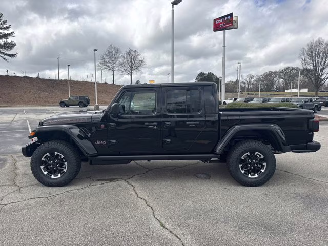 2026 Black Clearcoat Jeep Gladiator Rubicon X 4X4 Truck