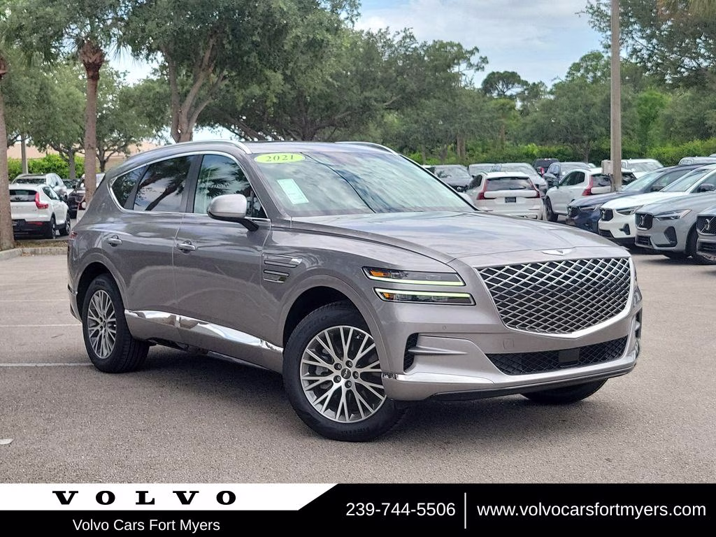 2021 Savile Silver Genesis GV80 2.5T (A8) AWD AWD SUV