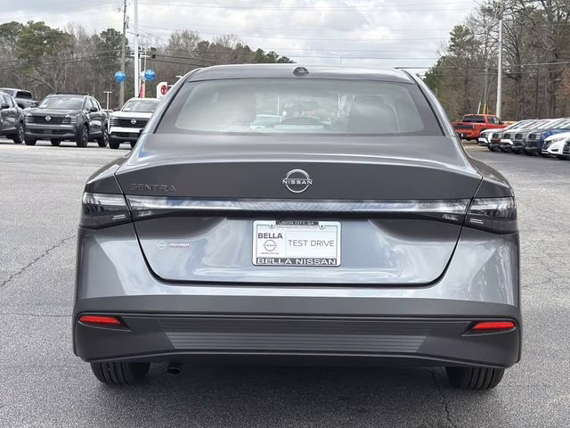 2026 Gun Metallic Nissan Sentra S FWD Sedan