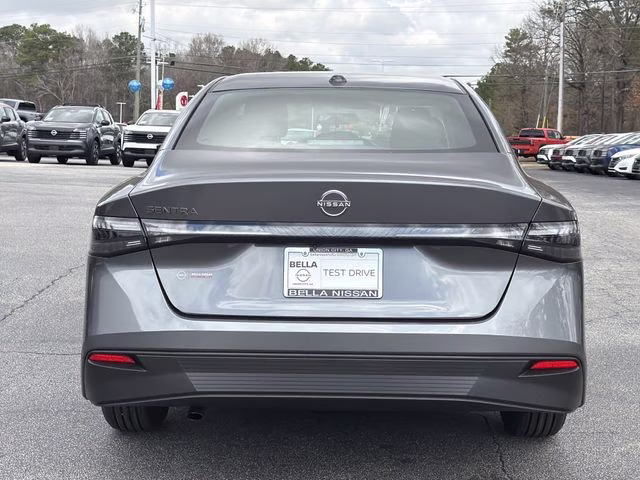 2026 Gun Metallic Nissan Sentra S FWD Sedan