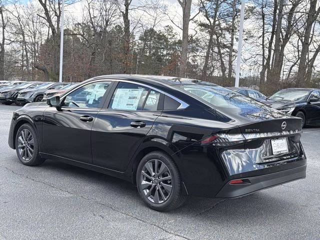 2026 Super Black Nissan Sentra SL FWD Sedan
