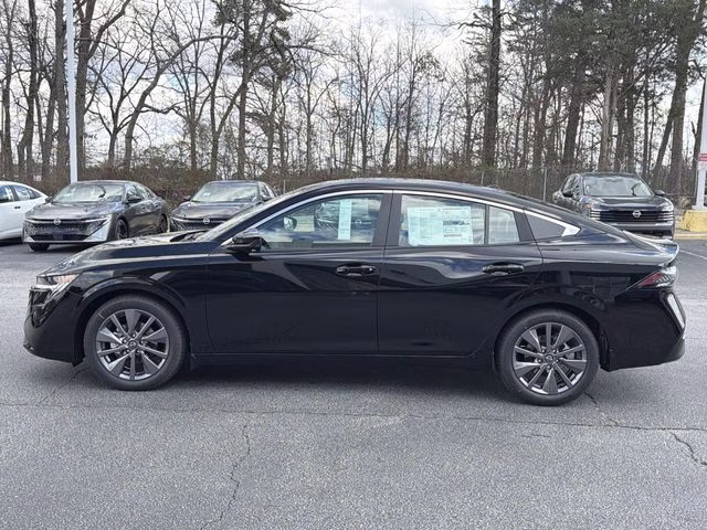 2026 Super Black Nissan Sentra SL FWD Sedan