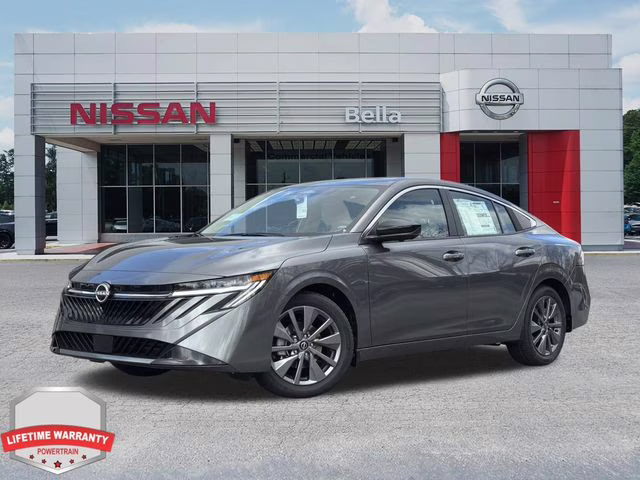 2026 Gun Metallic Nissan Sentra SL FWD Sedan