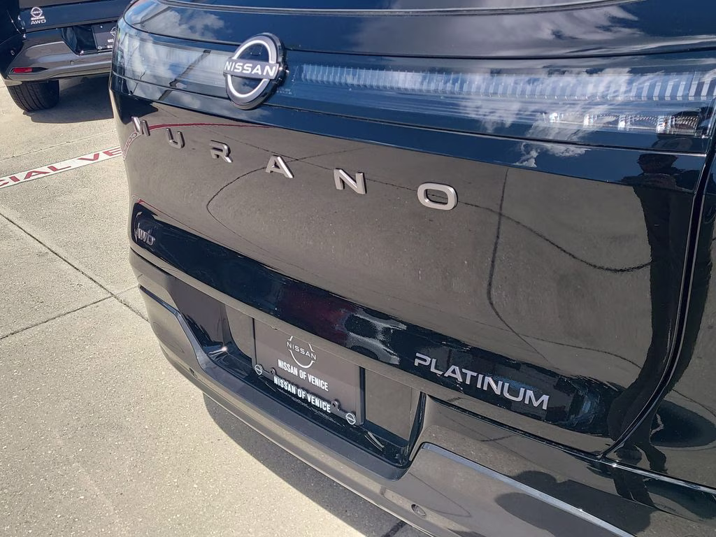2026 Super Black Nissan Murano Platinum AWD SUV