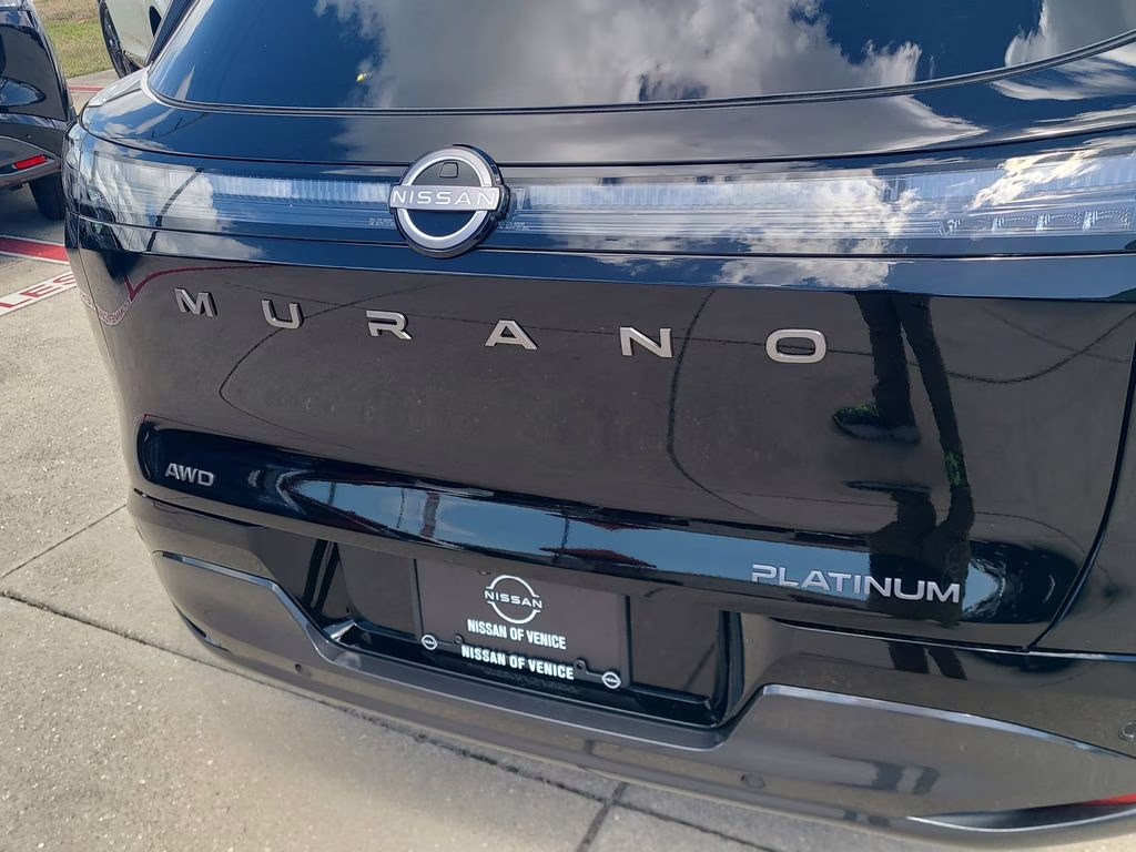 2026 Super Black Nissan Murano Platinum AWD SUV