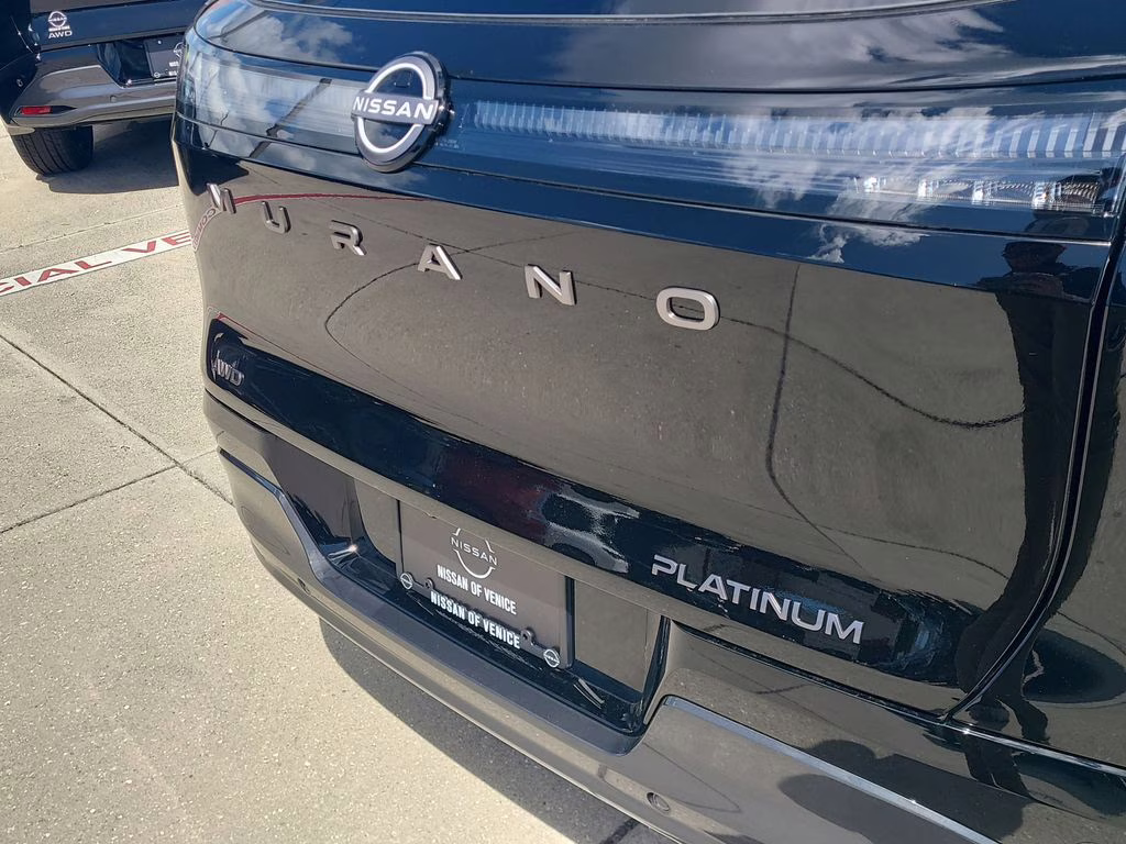 2026 Super Black Nissan Murano Platinum AWD SUV