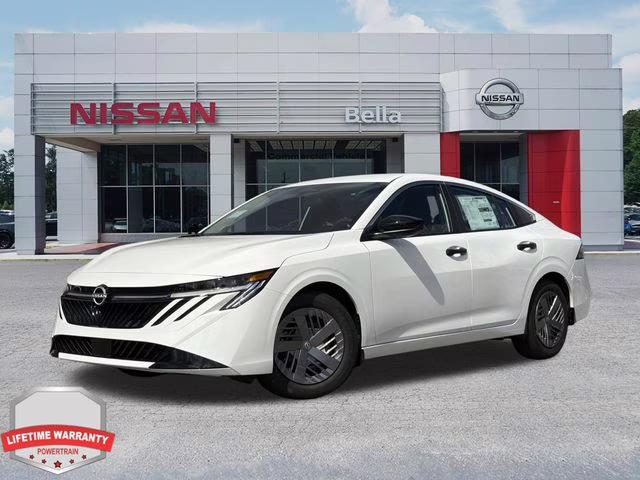 2026 Fresh Powder Nissan Sentra S FWD Sedan