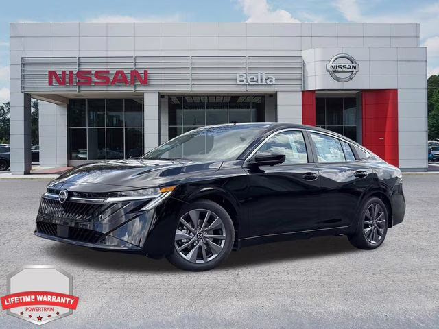 2026 Super Black Nissan Sentra SL FWD Sedan