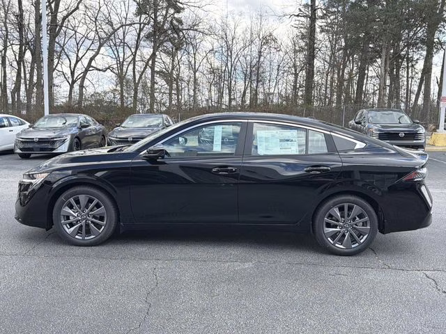 2026 Super Black Nissan Sentra SL FWD Sedan