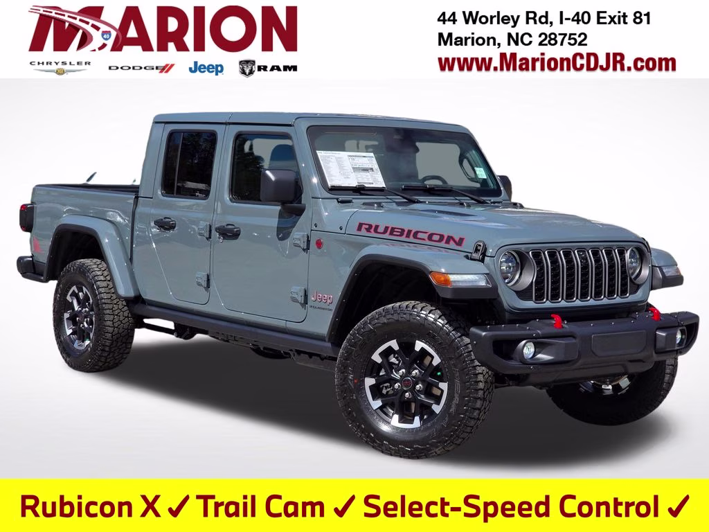 2026 Anvil Clearcoat Jeep Gladiator Rubicon 4X4 Truck