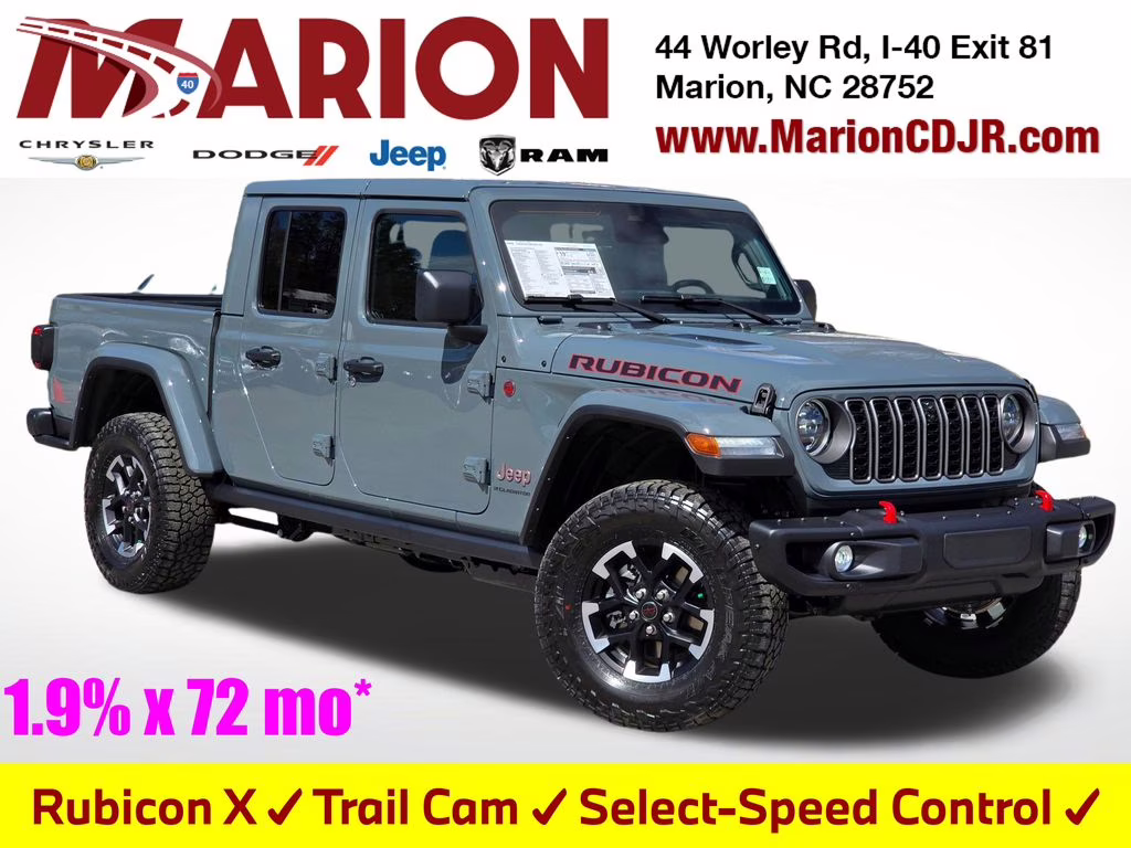 2026 Anvil Clearcoat Jeep Gladiator Rubicon 4X4 Truck