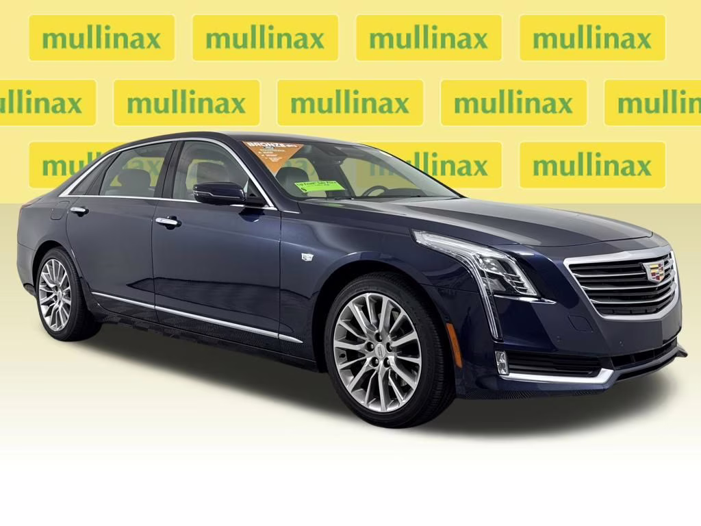 2017 Dark Adriatic Blue Metallic Cadillac CT6 3.6L Luxury AWD Sedan