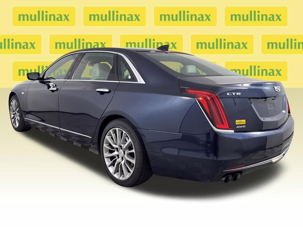 2017 Dark Adriatic Blue Metallic Cadillac CT6 3.6L Luxury AWD Sedan