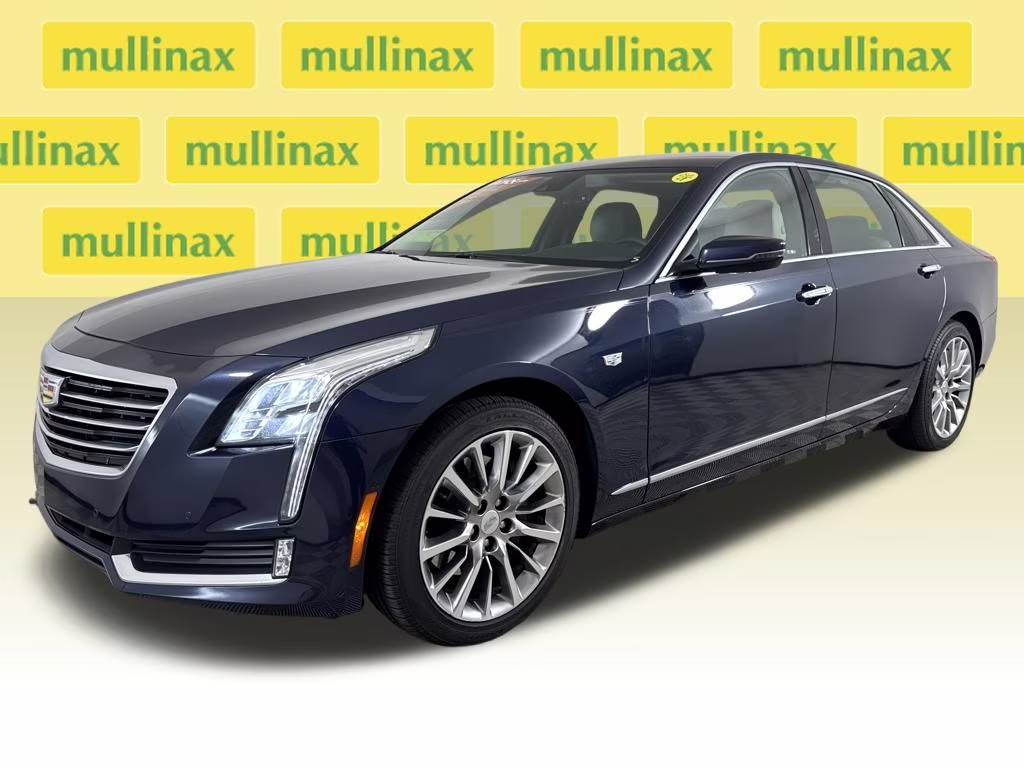 2017 Dark Adriatic Blue Metallic Cadillac CT6 3.6L Luxury AWD Sedan