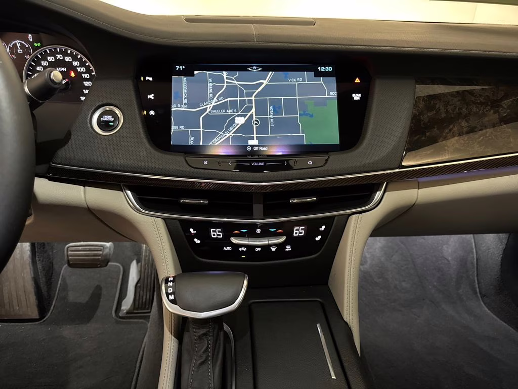 2017 Dark Adriatic Blue Metallic Cadillac CT6 3.6L Luxury AWD Sedan