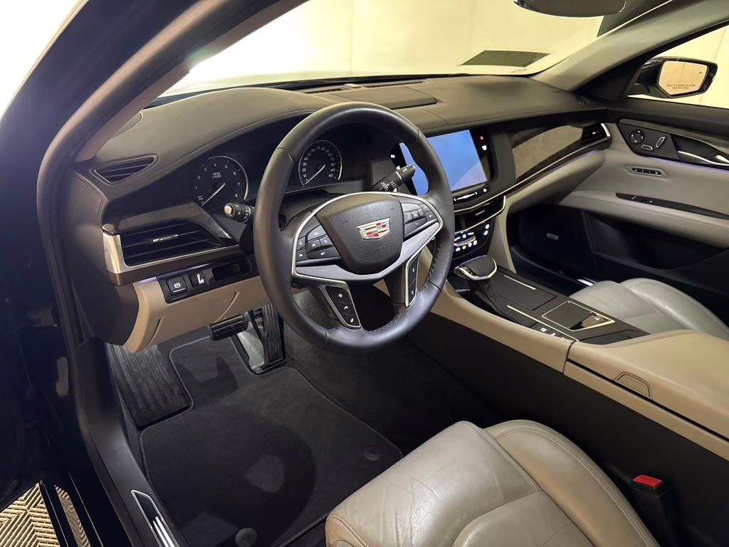 2017 Dark Adriatic Blue Metallic Cadillac CT6 3.6L Luxury AWD Sedan