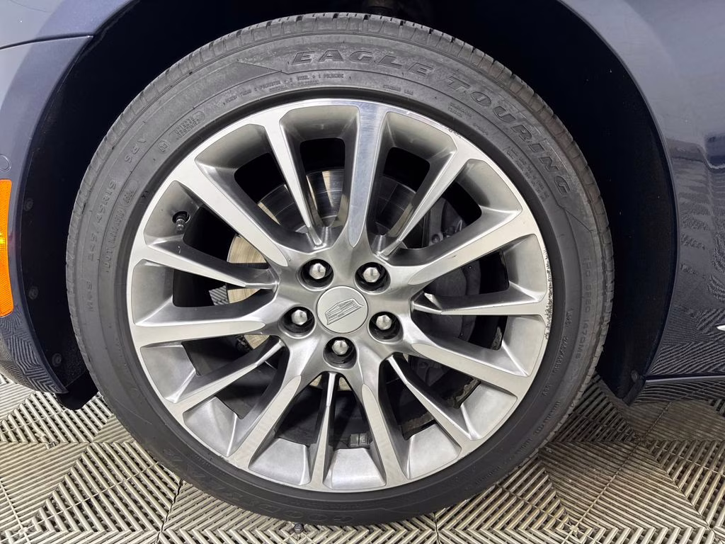 2017 Dark Adriatic Blue Metallic Cadillac CT6 3.6L Luxury AWD Sedan