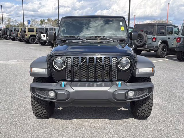 2023 Black Clearcoat Jeep Wrangler 4xe Willys 4xe 4X4 Convertible