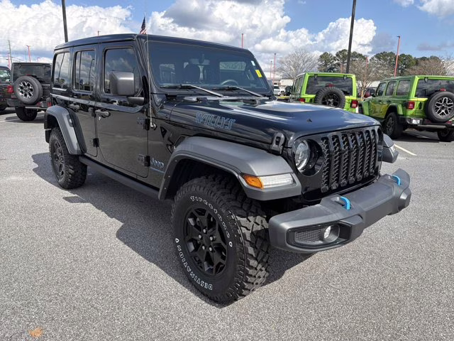 2023 Black Clearcoat Jeep Wrangler 4xe Willys 4xe 4X4 Convertible