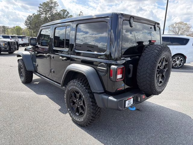 2023 Black Clearcoat Jeep Wrangler 4xe Willys 4xe 4X4 Convertible