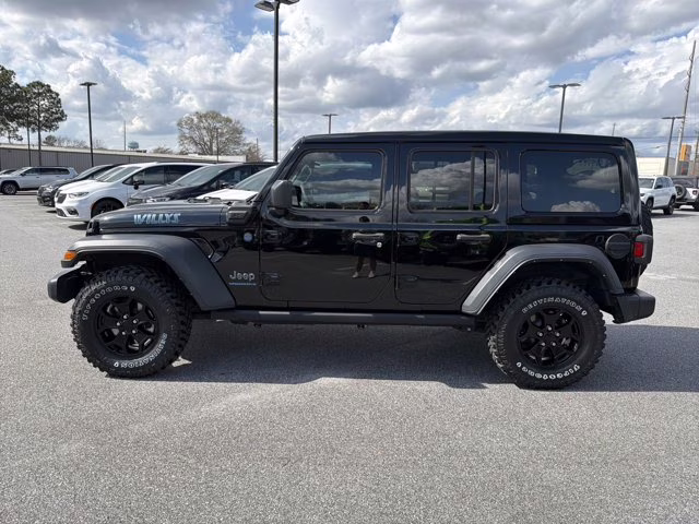 2023 Black Clearcoat Jeep Wrangler 4xe Willys 4xe 4X4 Convertible