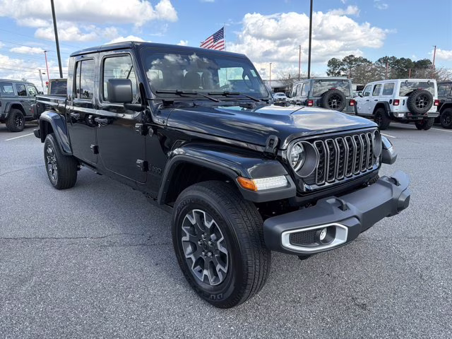 2026 Black Clearcoat Jeep Gladiator Sahara 4X4 Truck