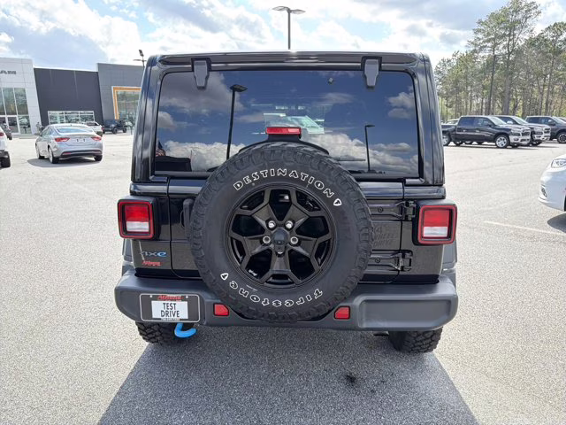 2023 Black Clearcoat Jeep Wrangler 4xe Willys 4xe 4X4 Convertible