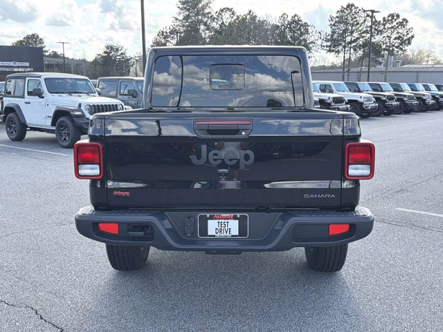 2026 Black Clearcoat Jeep Gladiator Sahara 4X4 Truck