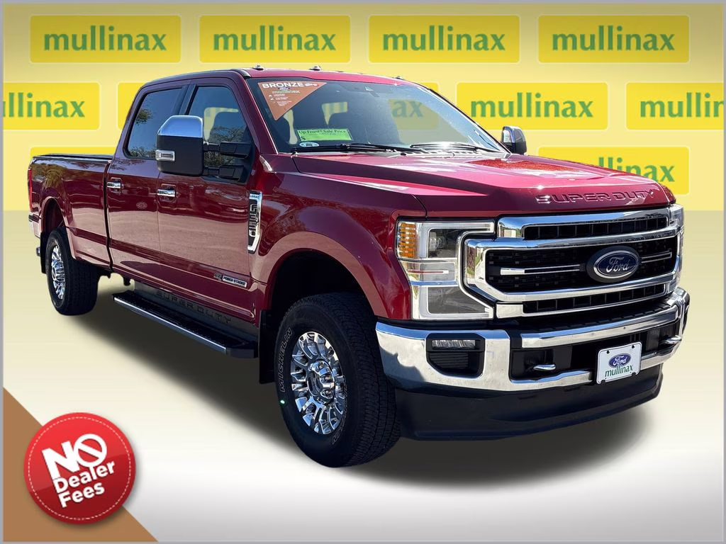 2021 Red Metallic Ford Super Duty F-350 SRW Lariat 4X4 Truck