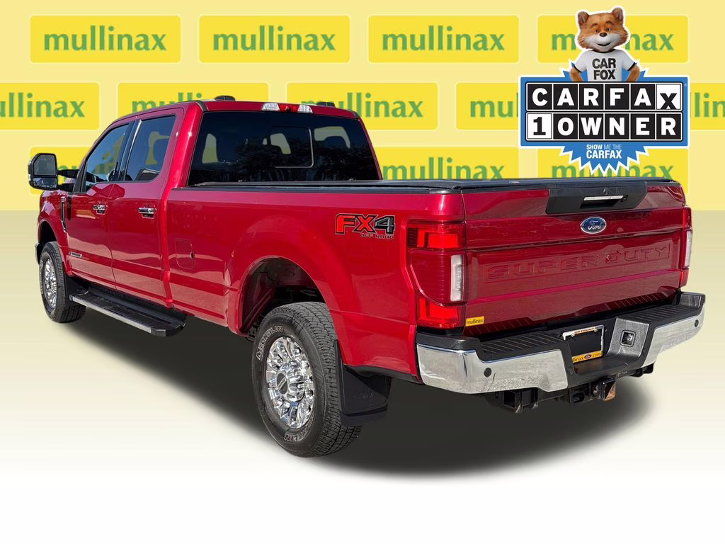 2021 Red Metallic Ford Super Duty F-350 SRW Lariat 4X4 Truck