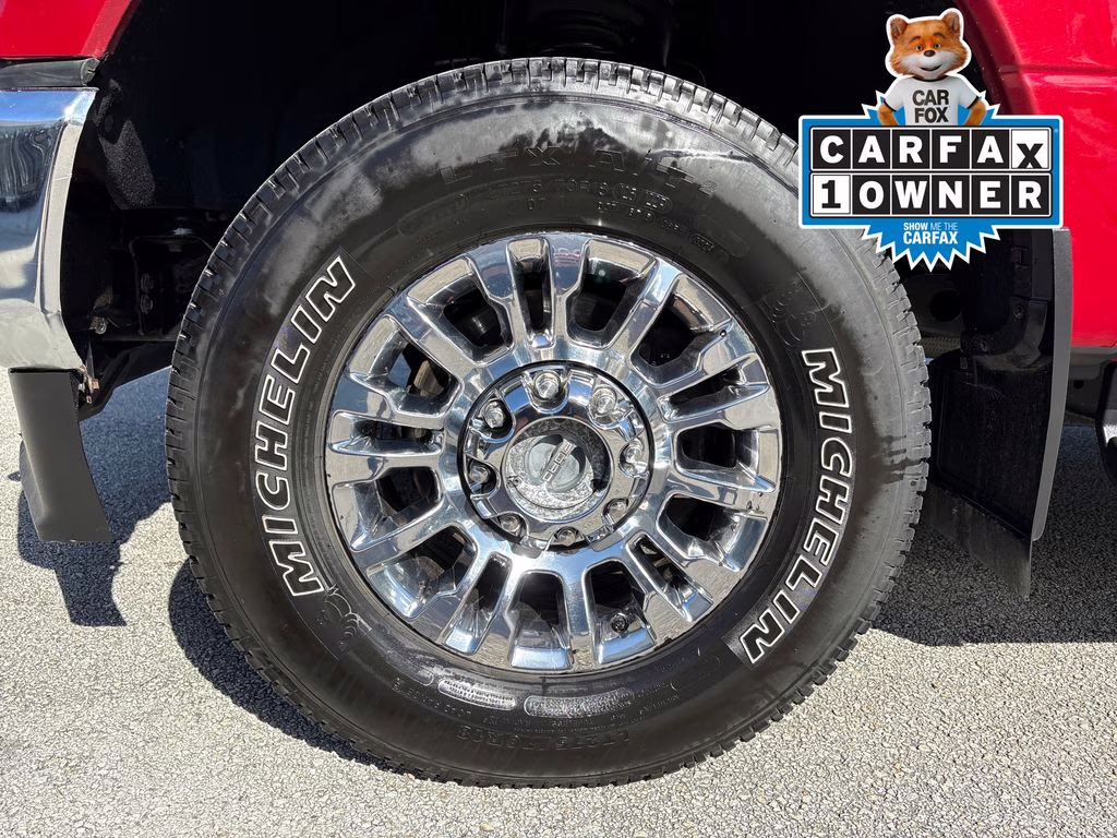 2021 Red Metallic Ford Super Duty F-350 SRW Lariat 4X4 Truck