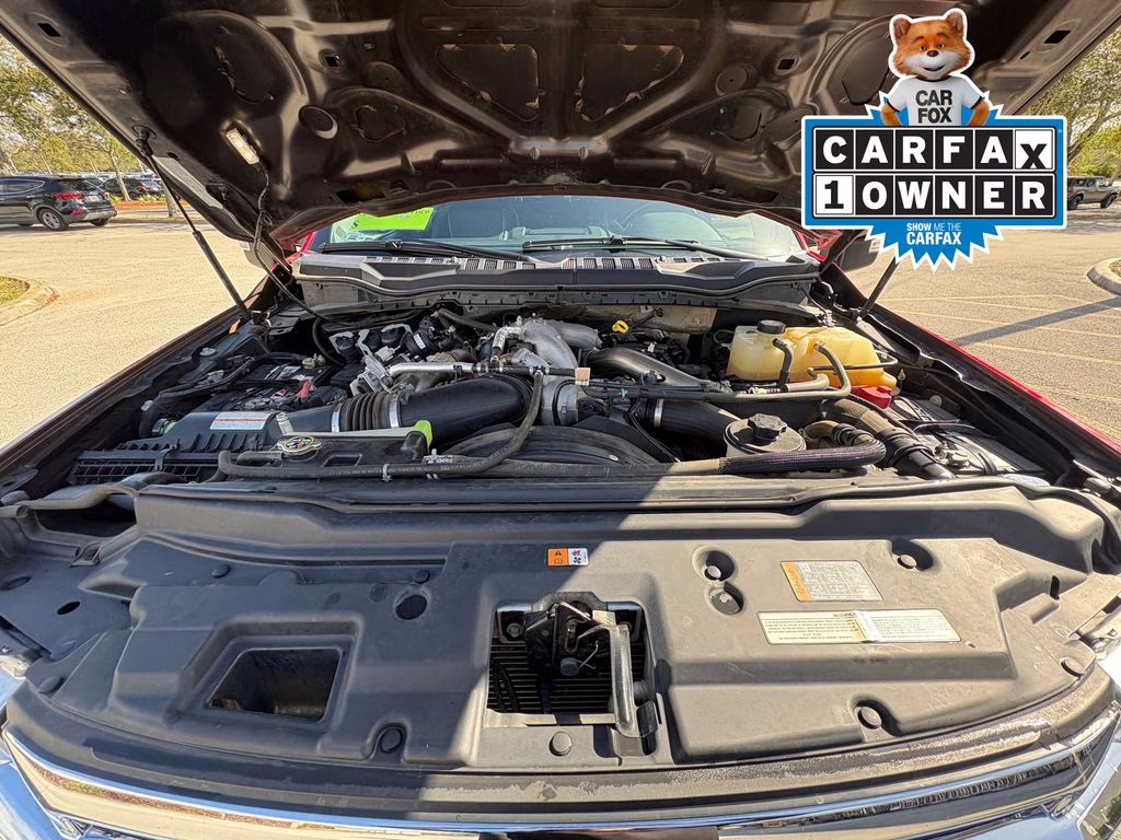 2021 Red Metallic Ford Super Duty F-350 SRW Lariat 4X4 Truck