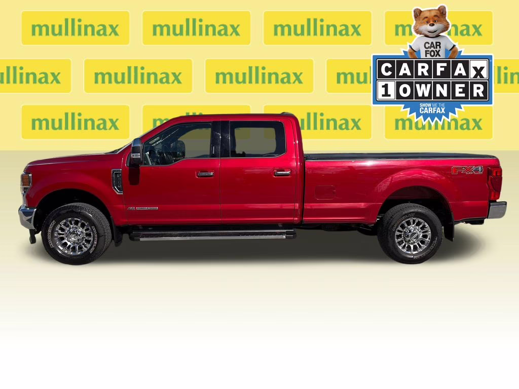2021 Red Metallic Ford Super Duty F-350 SRW Lariat 4X4 Truck